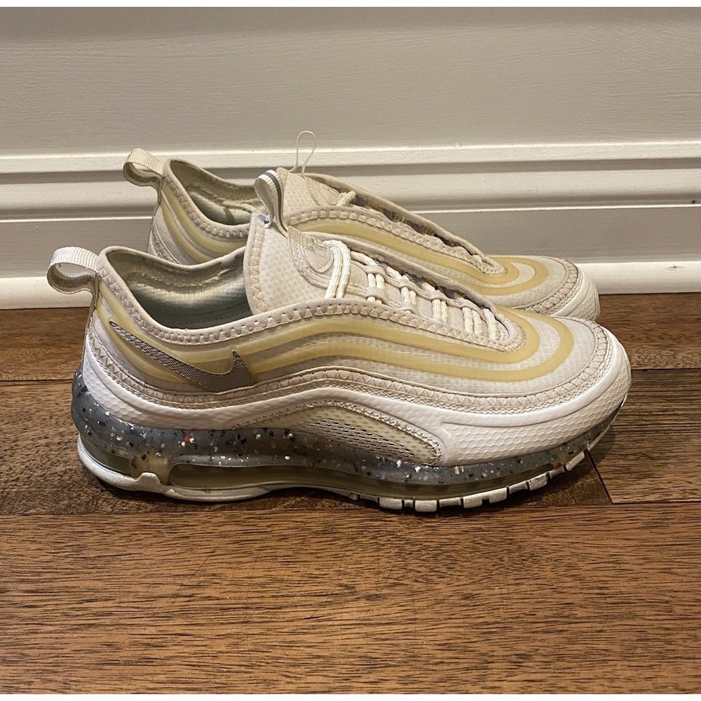 Size 8 - Nike Air Max Terrascape 97 White Light Iron Ore Mens Shoes - Picture 4 of 7